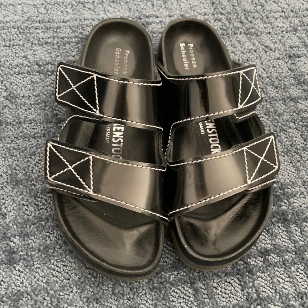 Proenza shoulder birkenstock sandals